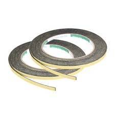 Bande d'étanchéité mousse 1mm épais 5m long joint adhésif anti-intempéries 2 pcs