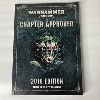 Warhammer 40k Chapter Approved 2018 Warlord Edition Softcover Book
