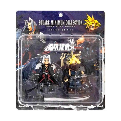 SquareSoft Action Figures Square Minimum Collection - Cloud and Sephiroth New