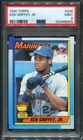 1990 Ken Griffey Jr. Rookie Card Topps #336 Seattle Mariners PSA 9 B