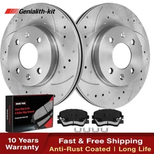 Front Disc Rotors Brake Pads for 2012 2013 2014 2015 2016 2017 Hyundai Accent