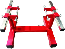 BikeMaster Adjustable MX Engine Stand for Dirt Bike Maintenance Part 151899