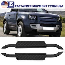 Fixed Running Board For Land Rover Defender 90 2D 2020-23 Side Step Nerf Bar Kit