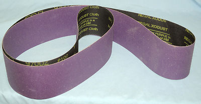 TWO (2) 3M 970DZ Regal Xodust 4in x 90.5in P100 Y-weight Cloth Belt Top Film-lok