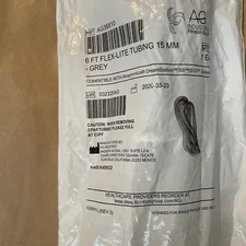 CPAP Hose AG Industries AG36810 6ft. Flex-Lite Tubing 15MM Grey NEW & SEALED