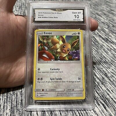  Eevee - Pokemon - 4 Card Lot - Hidden Fates Vivid