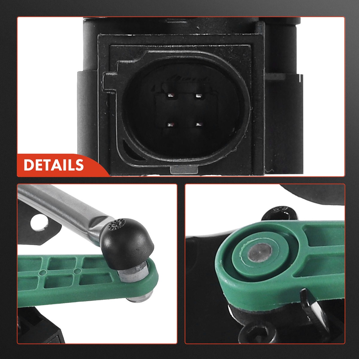 Hihaha No.8J0941273H Suspension Ride Height Level Sensor For