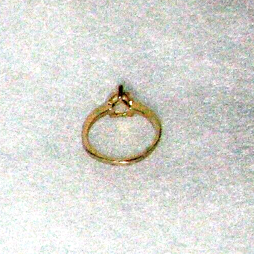 0,75ct Zirkonia Herz auf Wolfram, ein harter Arbeitsring, Hochzeit, Verlobung - Bild 7 von 7