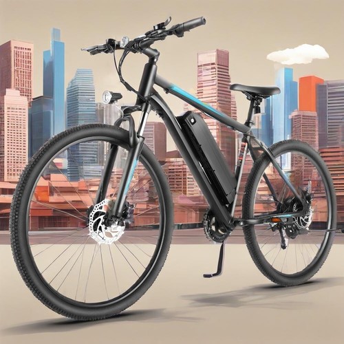 26inch 21 Speed 350W 50lb Lightweight Geometry Frame Bike City Moutain Bike US - Picture 7 of 27