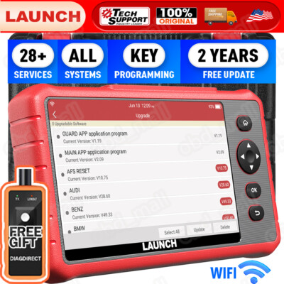 LAUNCH X431 CRP909X OBD2 Scanner Key Programming All System Car Diagnostic Tool