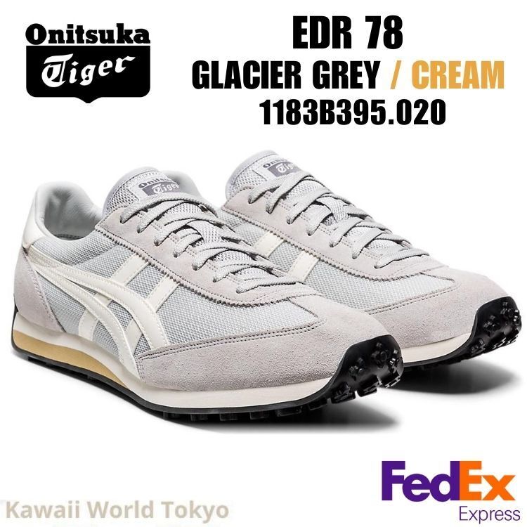 Onitsuka Tiger EDR 78 GLACIER GREY / CREAM 1183B395.020 Onitsuka Tiger EDR 78 GLACIER GREY / CREAM 1183B395.020