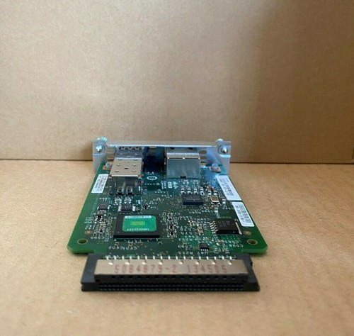Carte d'interface haute vitesse Cisco EHWIC-1GE-SFP-CU cuivre et SFP (TVA incluse) - Photo 3/9