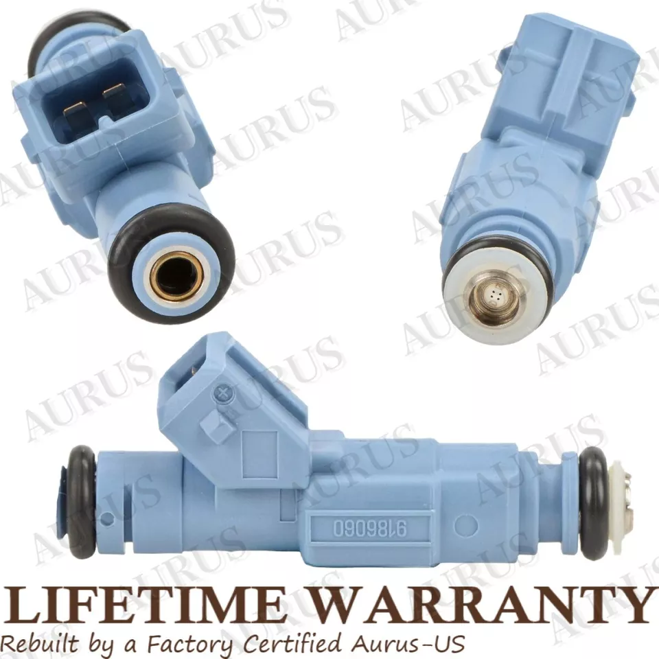 Juego de 5 inyectores de combustible OEM BOSCH para 1999-2006 Volvo C70 V70 S60 S80 2,3 L 2,5 L I5 Foto 3 de 4