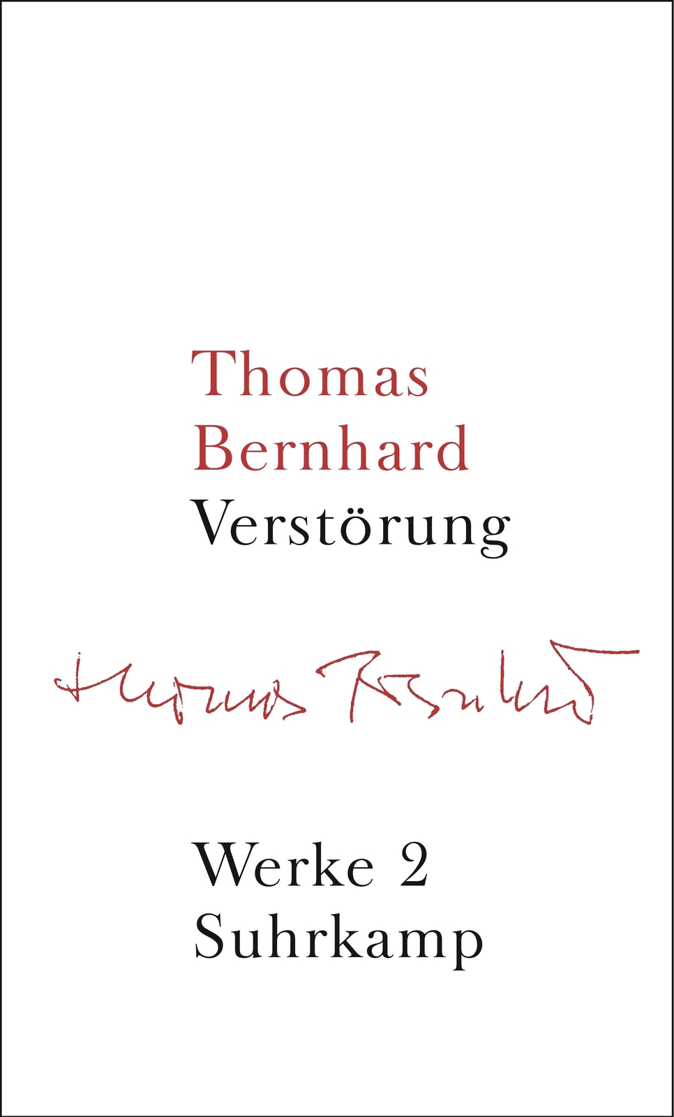 Werke In 22 Bänden Thomas Bernhard