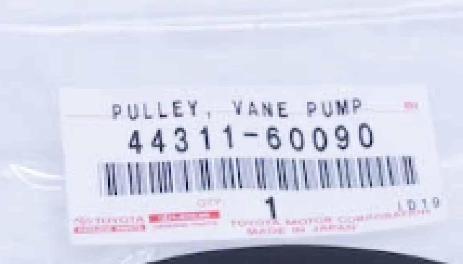 TOYOTA LEXUS Genuine GX470 Power Steering Pump Pulley 4431160090 eBay