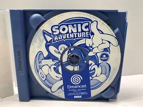 SONIC ADVENTURE - SEGA DREAMCAST - USED PERFECTLY WORKING PAL VERSION