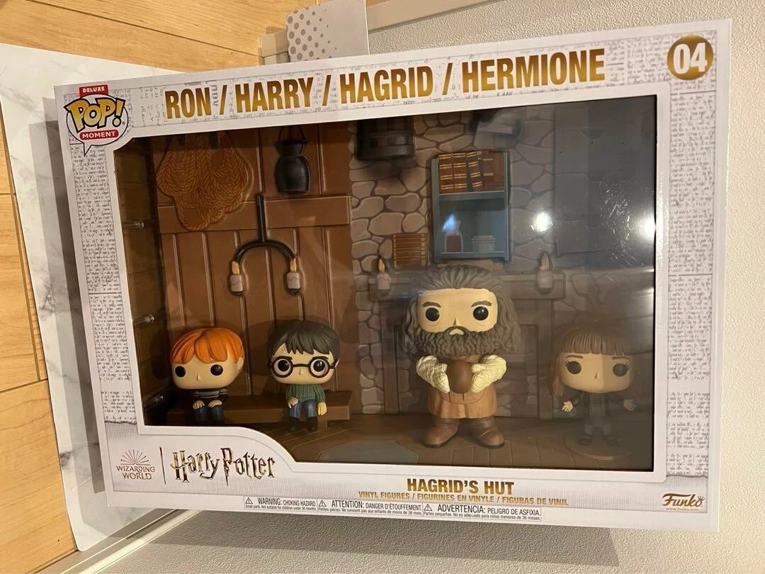 Funko Pop! Harry Potter Hagrid House Hagrid Ron Hermione Limited Edition NEW