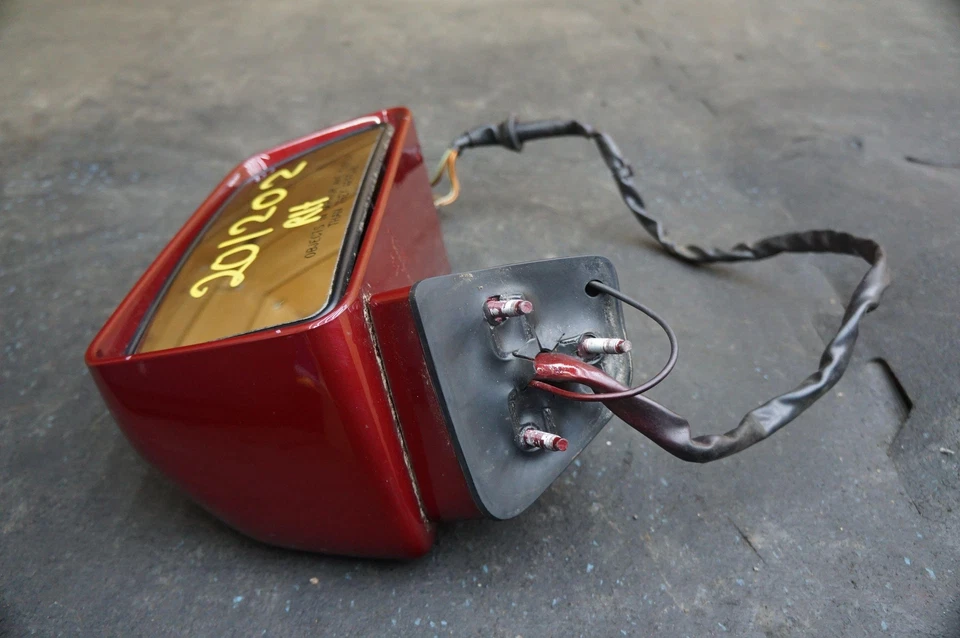 Conjunto de espejo retrovisor de puerta lateral derecho pasajero Dd0 15227005 fabricante original Cadillac XLR 2006-09 Foto 3 de 4