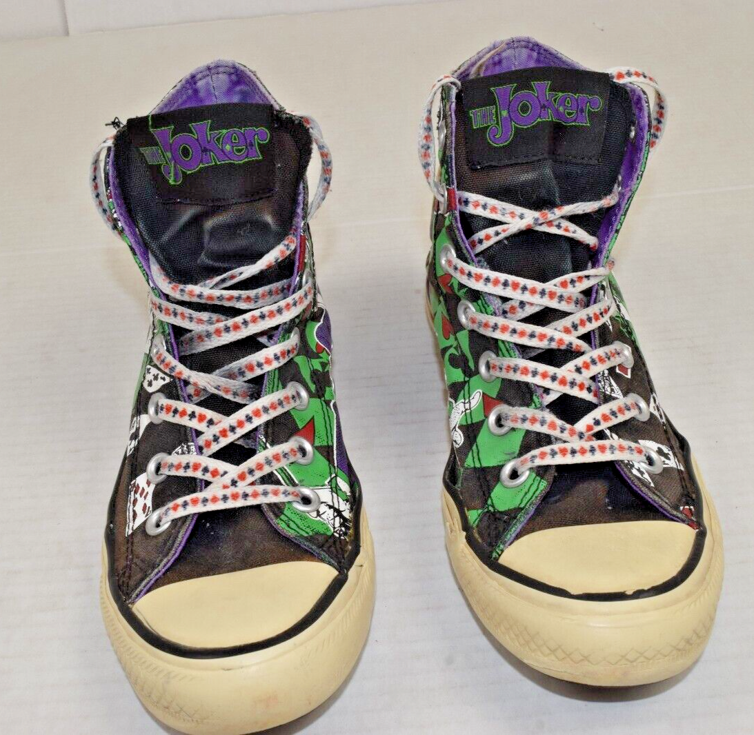 SAOLA Converse All Star alte taglia 5 uomo 2012 Jokers Wild HA suola