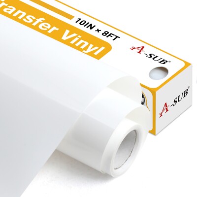 Lot A-SUB 3D Puff Heat Transfer Vinyl Rolls 10''x8-24 Ft Iron On HTV Black White