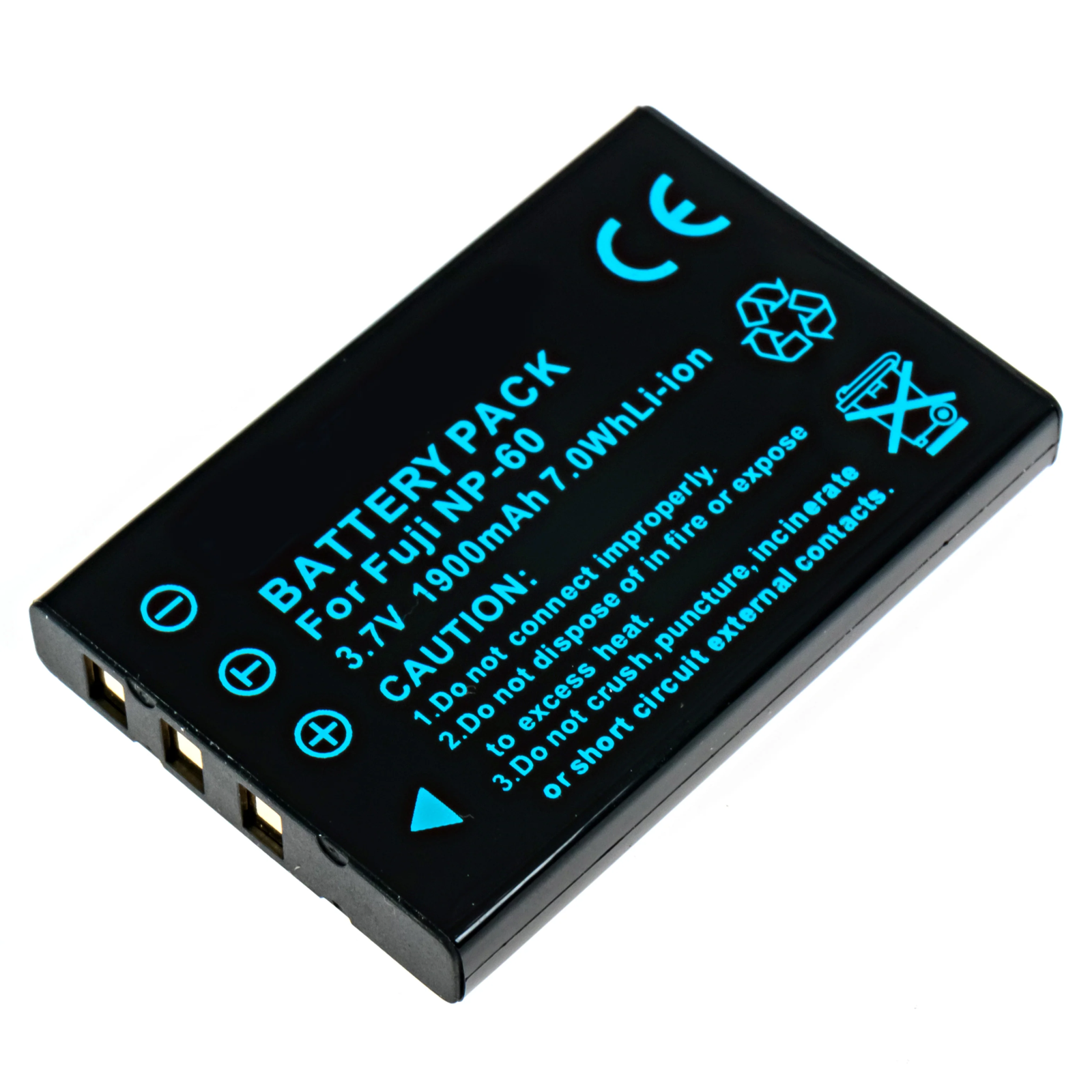 New Battery For FUJIFILM NP-60 FNP-60.OLYMPUS LI-20B,SAMSUNG SLB-1037,SLB-1137.KODAK KLIC-5000