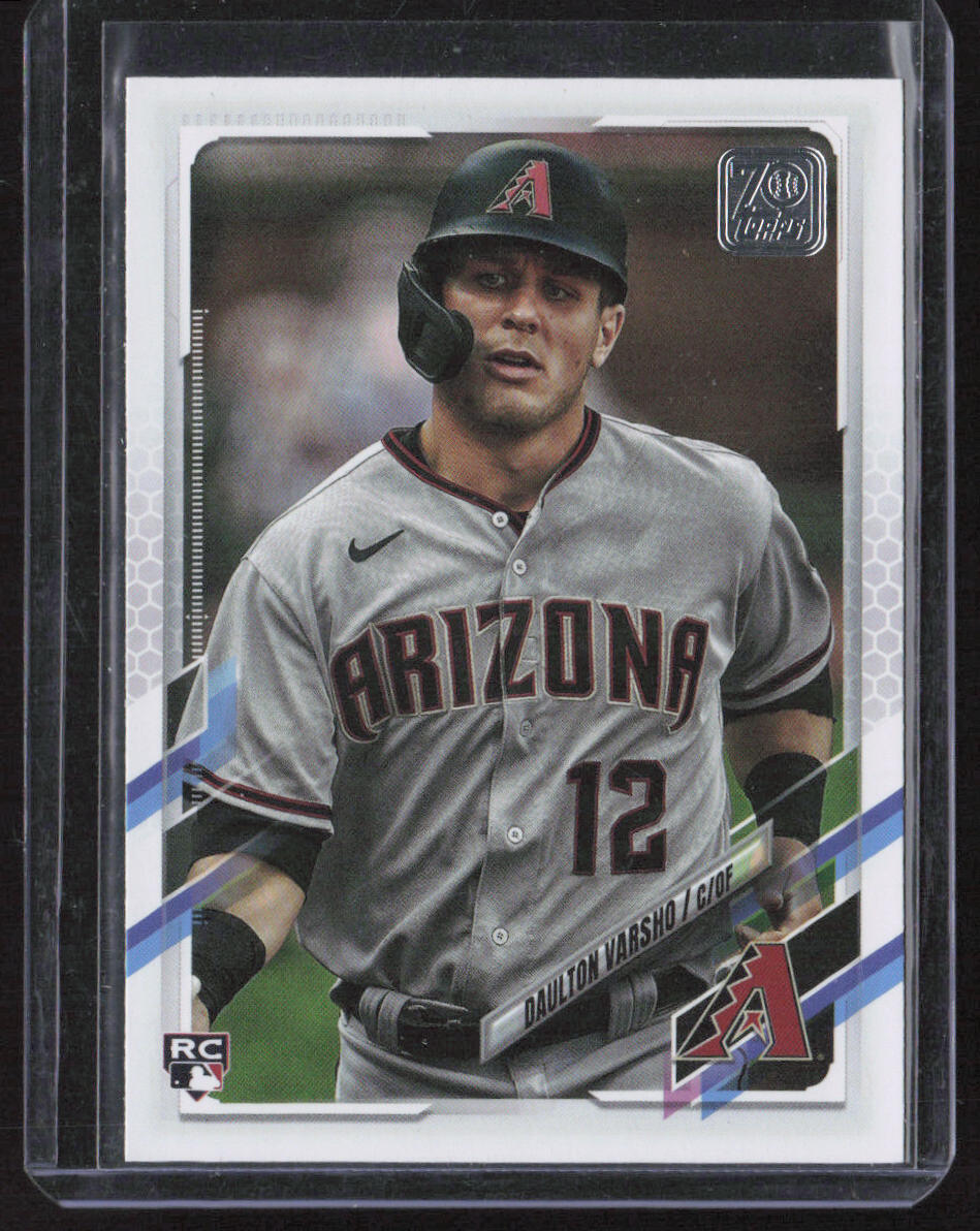 Daulton Varsho 2021 Topps #10 SP Image Variation Arizona Diamondbacks