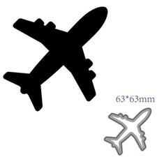 Airplane Plane Metal Cutting Dies Cut Die Scrapbooking Card Making Craft