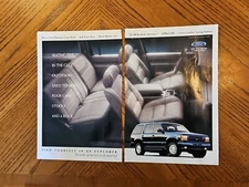 Vintage Ford Motor Company Magazine Print Ad Explorer 1994