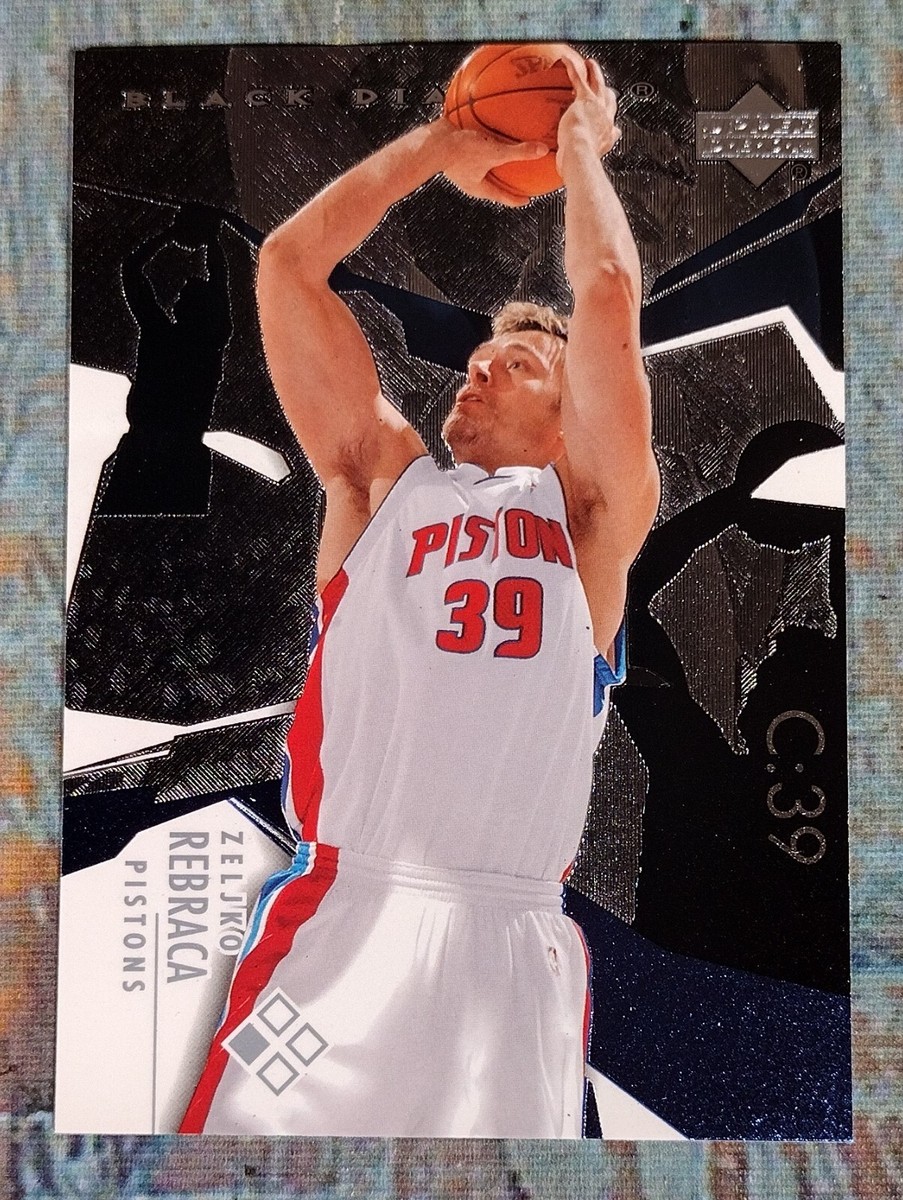Zeljko Rebraca Pistons 2003 Upper Deck Black Diamond #39 | eBay