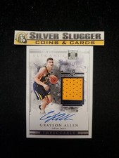 2018-19 Grayson Allen Panini Impeccable Elegance Jersey Patch Auto /99 RC Rookie