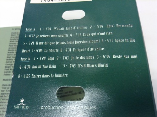PATRICIA KAAS Tape Cassette JE TE DIS VOUS 1993 Sony Music Canada PFCT-90954 - Picture 10 of 12