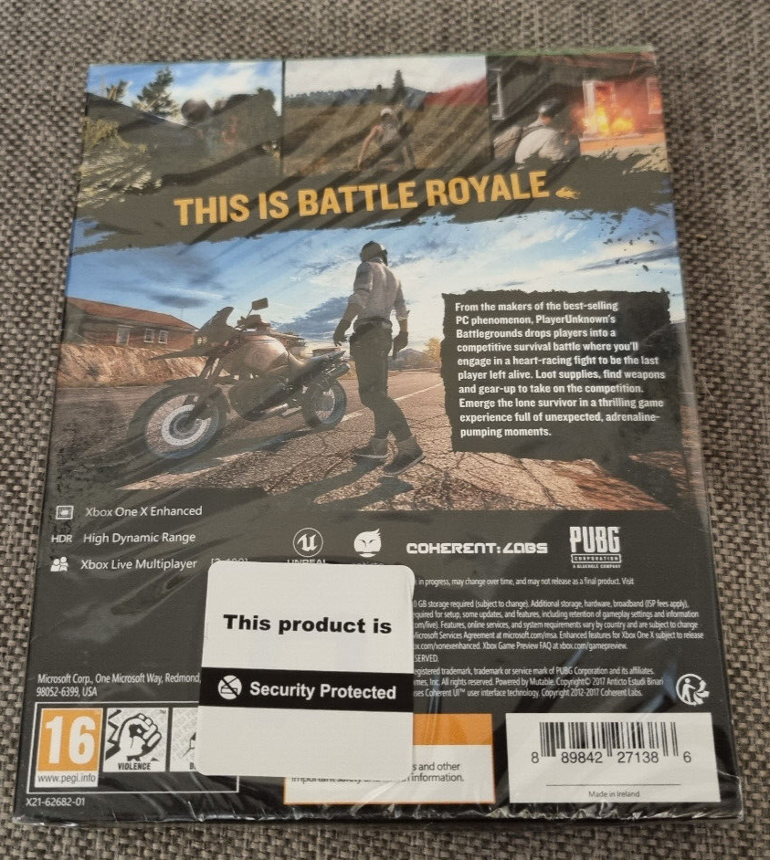Microsoft Xbox One Playerunknown's Battlegrounds Preview Edition - Main Image