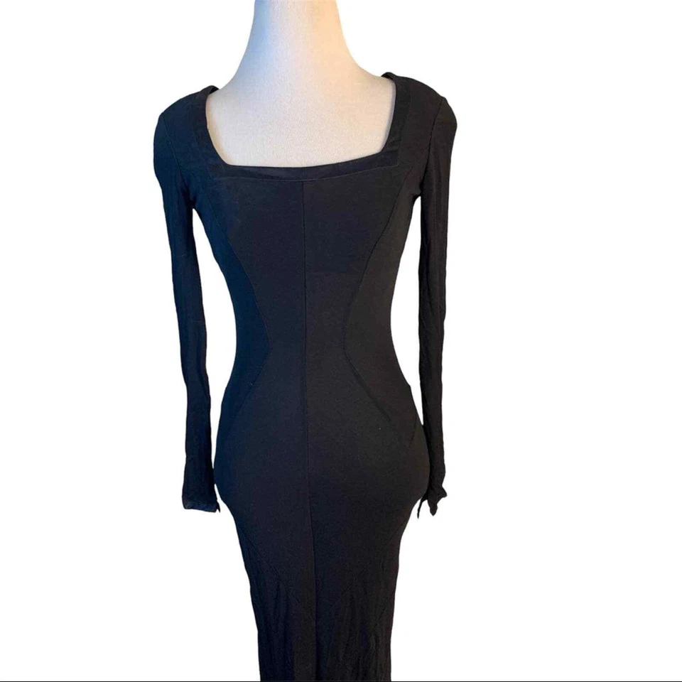 Vestido negro Alberta Ferretti talla: 4 Foto 3 de 4