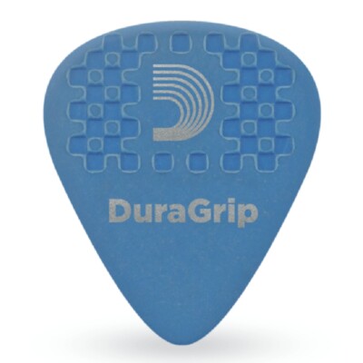 12 D'Addario Duralin 'DURAGRIP' Gitarren-Plektren mit einer Auswahl von 7 Messgeräten (12er-Packung)