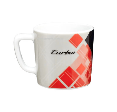 Orig. PORSCHE Turbo Nr. 1 Espresso Tasse Collector´s Cup Nr. 6 Becher Expresso