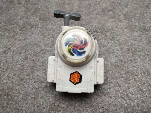 Rev Up Launcher White Beyblade TAKARA 