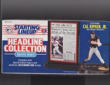 1993 Kenner Starting Lineup Cal Ripken Jr. Headline Collection Sealed Box