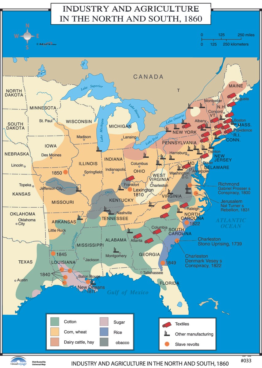 Southern Crops 1860 Southern Crops Map Yearbook Of Agriculture . Fig. 7.—The Census