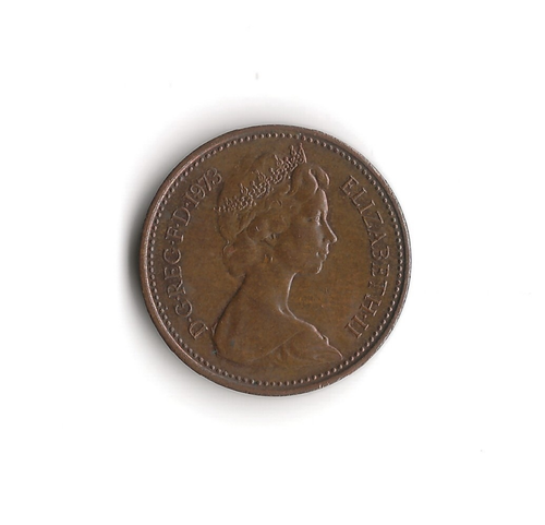 1973 United Kingdom - 1 New Penny - 717 - Bronze - 3.5g