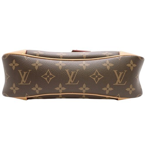 【ヴィンテージ】Rank:A☆Louis Vuitton Brown ショルダーバッグ Rank A! Louis Vuitton Odeon Crossbody PM Brown Canvas NM PM