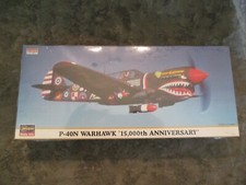Hasegawa 1:72 P-40N Warhawk 15000th Anniversary Model Kit 00360 Air Force SEALED