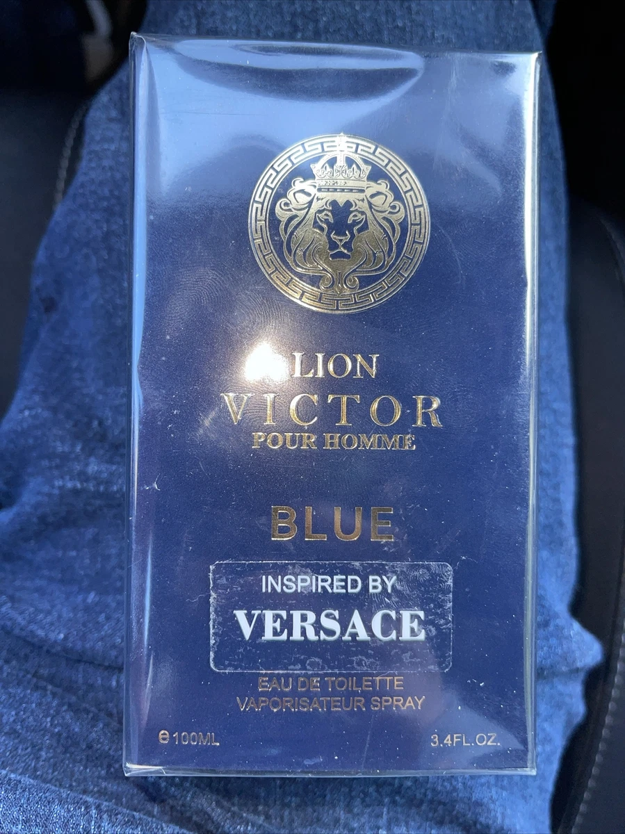 Men s Perfume Lion Victor pour Homme BLUE eau de toilette 100 ml 3.4 floz