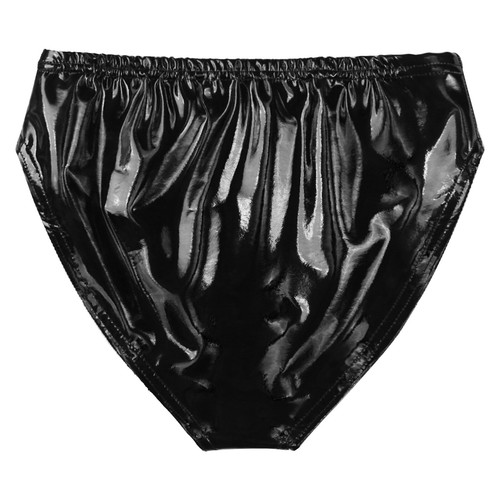Slip uomo sexy pelle intimo wet look elastico in vita mutande lingerie - Foto 2 di 87
