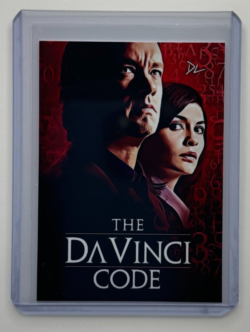 The Da Vinci Code Limited Edition Artist Signed “Tom Hanks