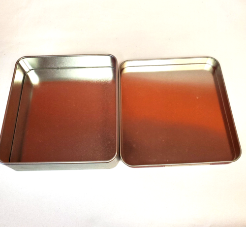 Vintage Optimum Classic 1950 De Soto Tin Box retro Advertising stash container - Picture 2 of 3