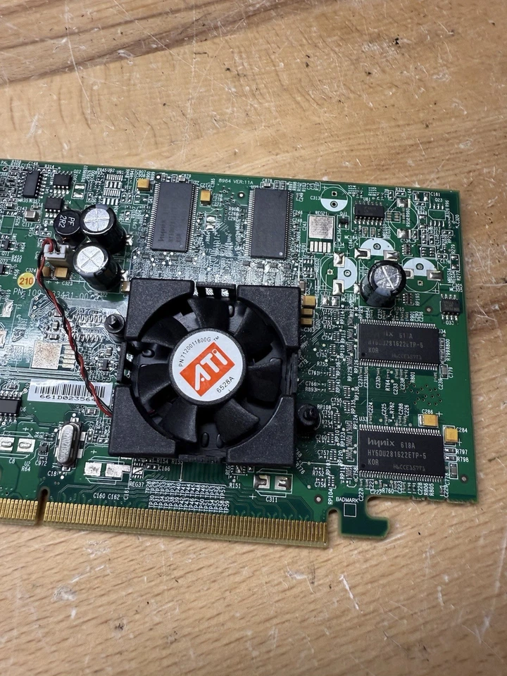 (J) ATI FireGL V3100 High Profile PCI-E 128MB DDR2 Video Graphics Card P9222 - Image 2 of 4