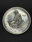 1985 ENGELHARD AMERICAN PROSPECTOR 1/10 oz  .999 FINE SILVER ROUND - UNC - RARE