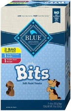 Blue Buffalo Blue Bits Natural Soft-Moist Training Dog Treats Variety Pack