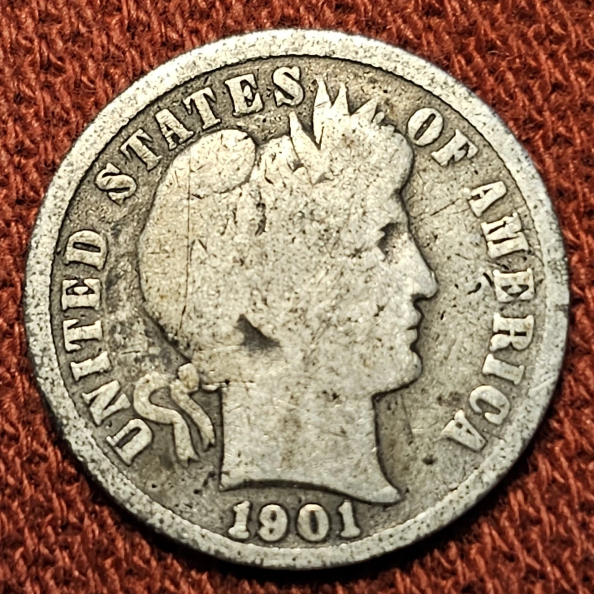 1902 Year Silver Barber Dimes (1892-1916) for sale | eBay
