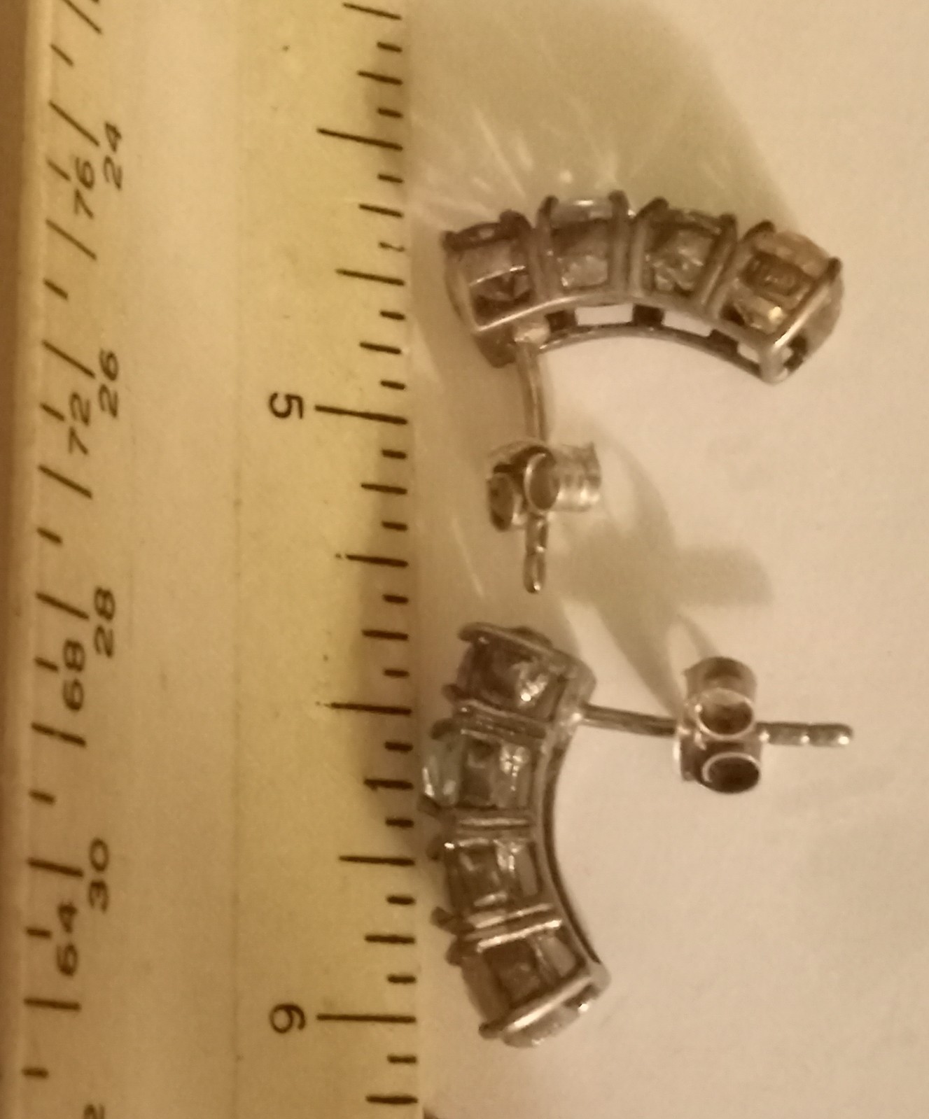 Sterling Silver Multicolor Lab Created Sapphire D… - image 9